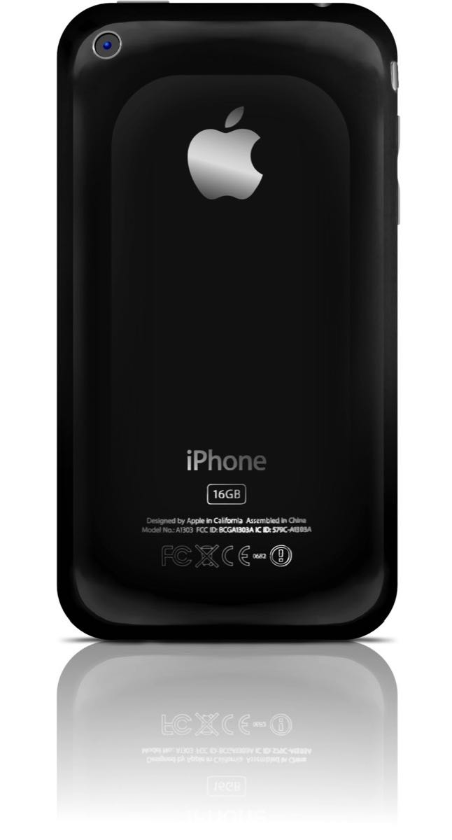 iPhone 3GS Spiegel Back