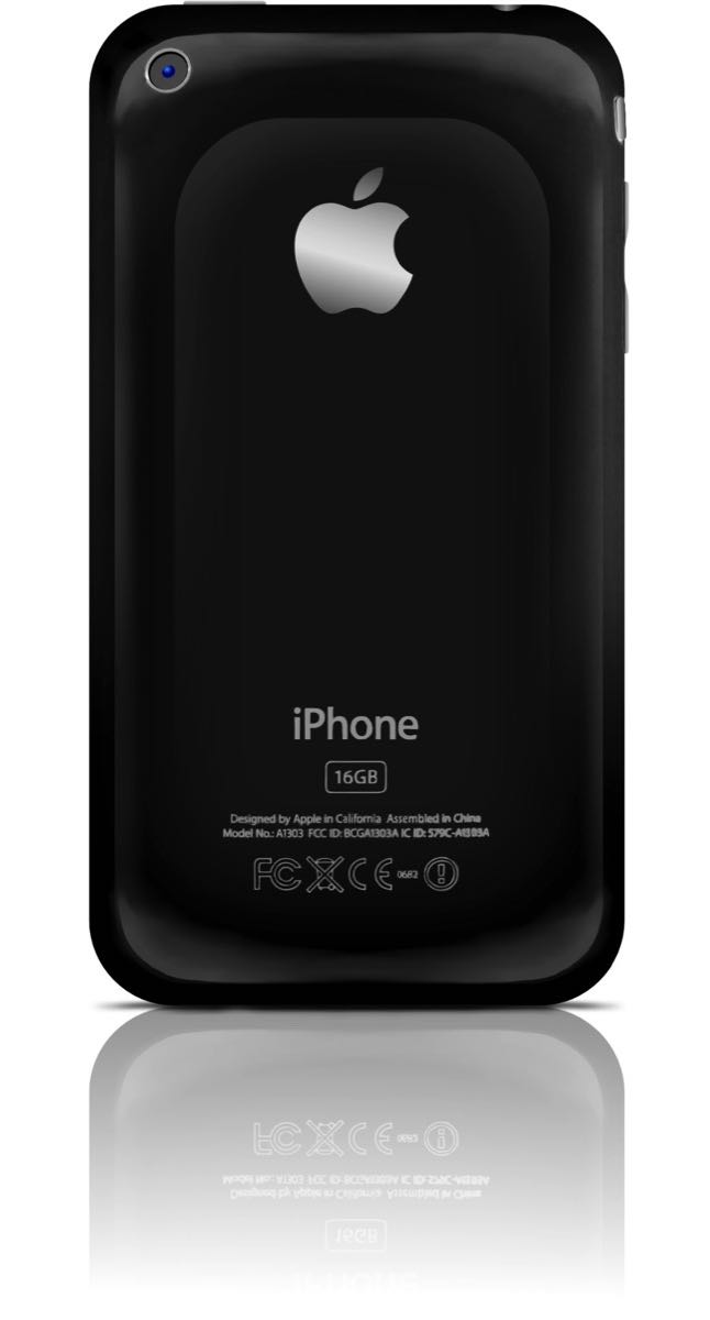 iPhone 3G Spiegel Back