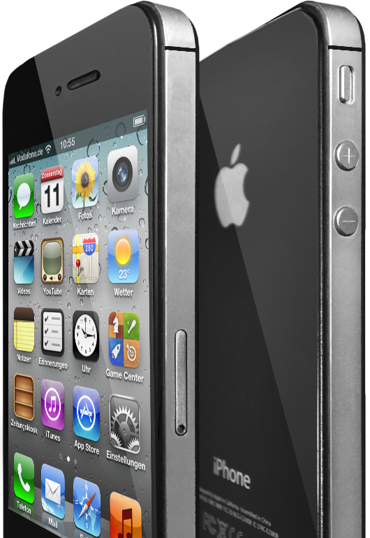 iPhone 4S Seite Schwarz