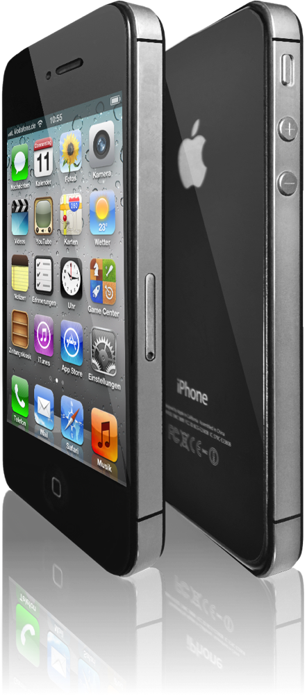 iPhone 4S Seite Schwarz