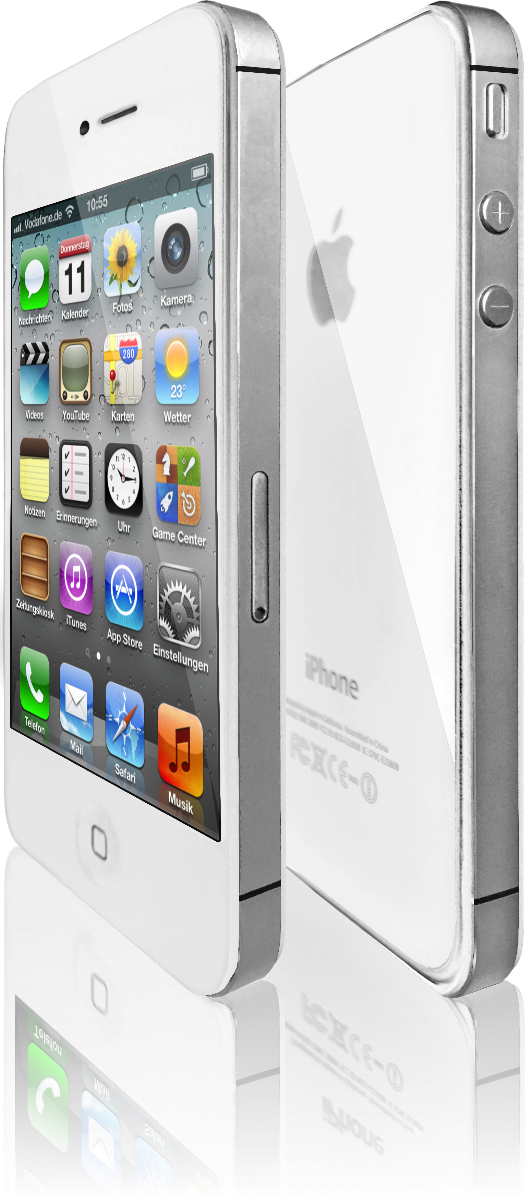 iPhone 4S Seite Weis